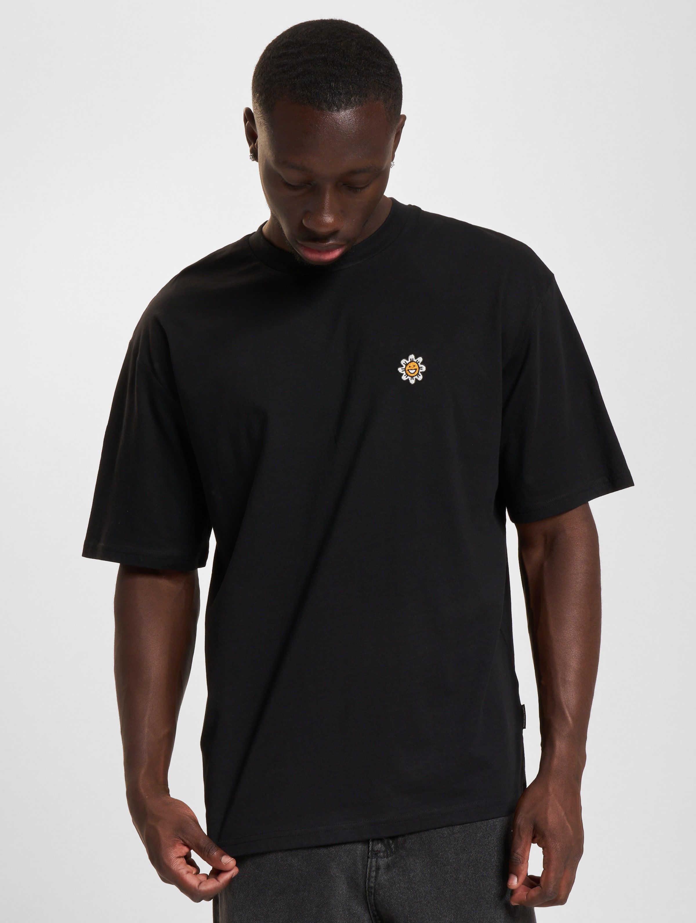 Redefined Rebel Lucas Boxy Fit T-Shirts Männer,Unisex op kleur zwart, Maat XXL