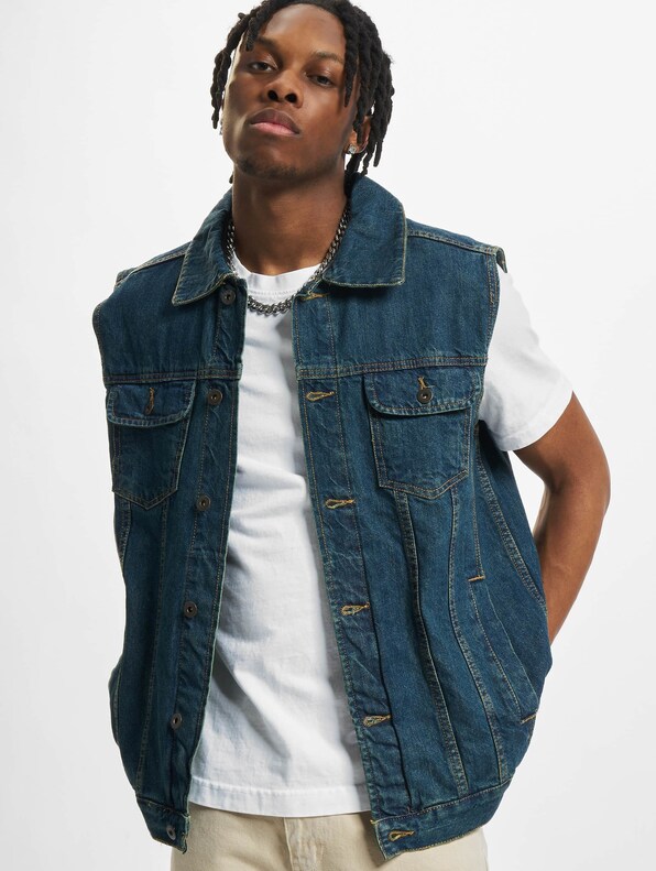 Denim Vest-0