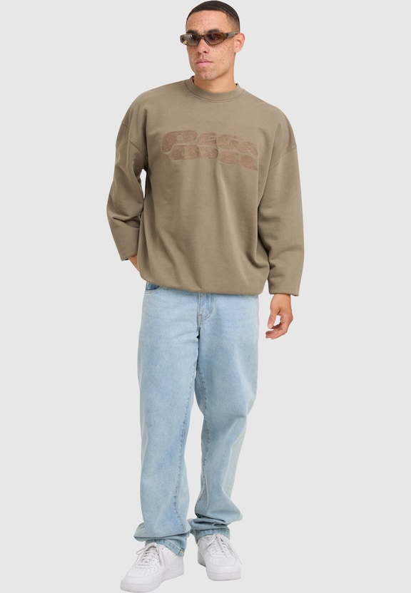 PEGADOR Drew Terry Oversized Pullover-3