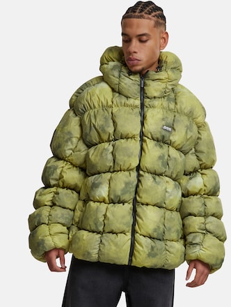 Karl Kani Sport Patch Square Quilted Puffer Jackets