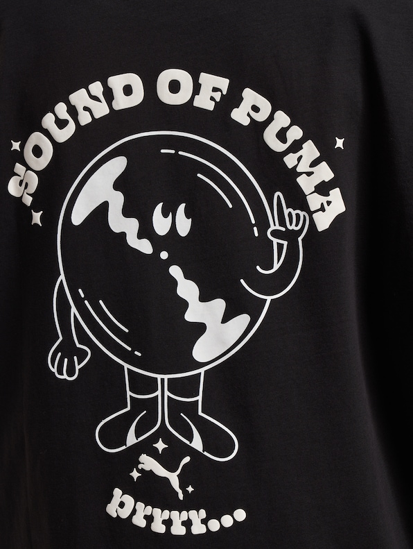 Puma Graphics Sound Of Puma Tee T-Shirts-4