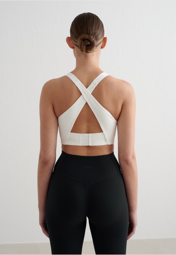 White Ribbed Performance-1