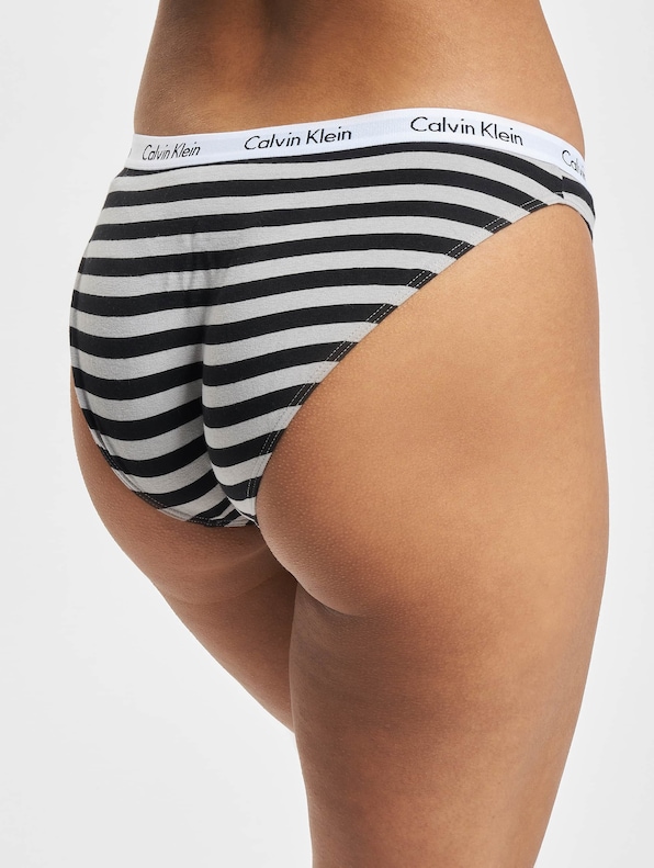 Calvin Klein Underwear 3 Pack Slip Pink/Grey/Rainer Stripe-9