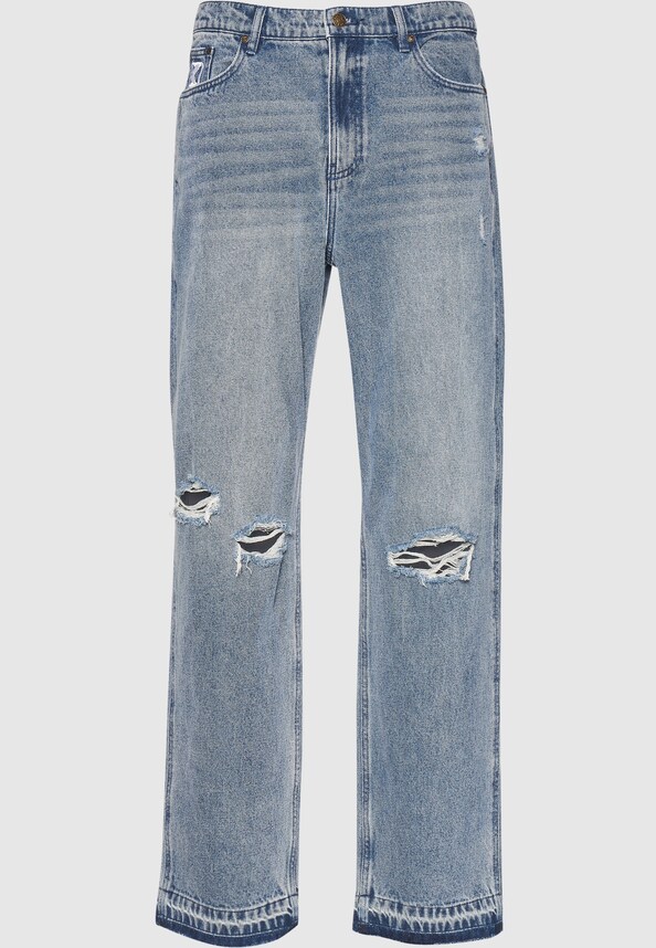 OG Distressed Five Pocket Denim-3