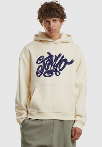 Tokyo Tagged Graffiti Fluffy Hoody