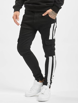 VSCT Clubwear Keanu Mega Stripe Slim Fit Jeans