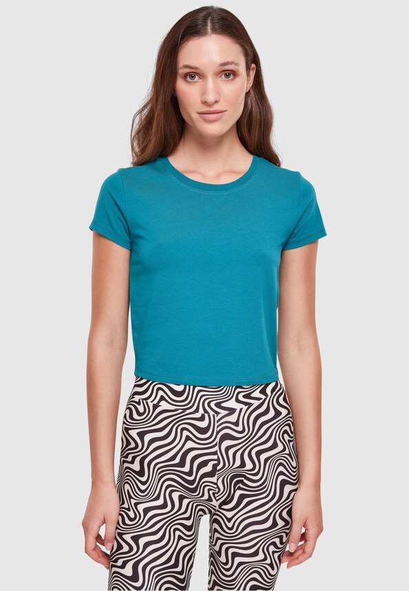 Ladies Stretch Jersey Cropped-2