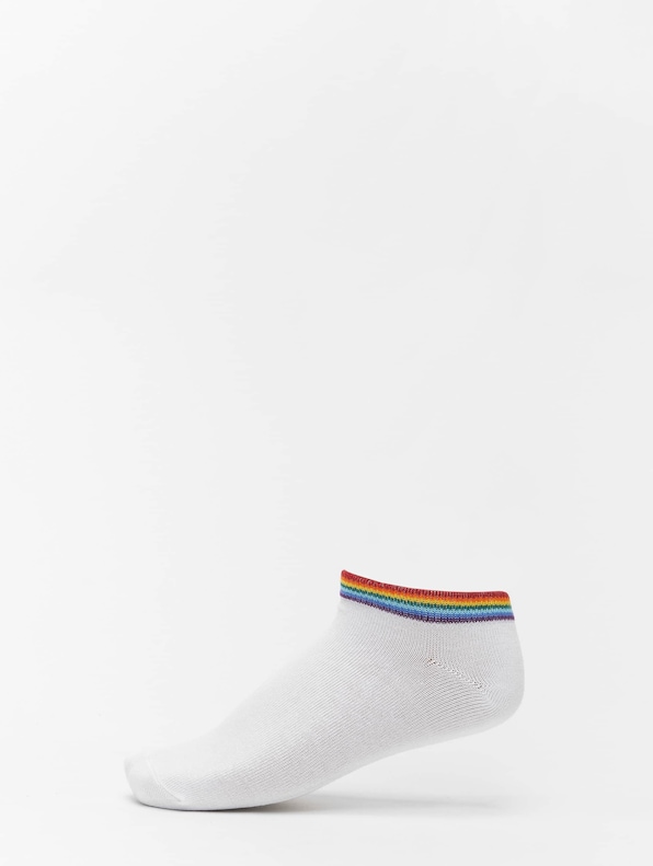 Rainbow Socks No Show 4-Pack-2