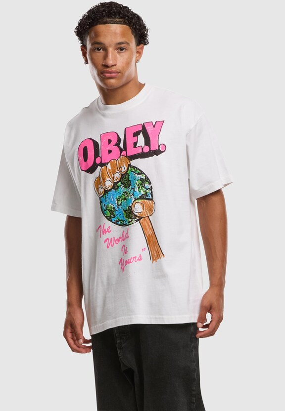 Obey The World Is Yours T-Shirt-0