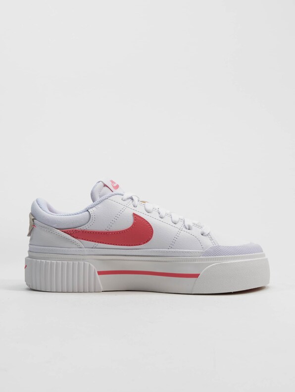 Nike Court Legacy Lift Sneakers White/Sea Coral/Summit White/Coral-3