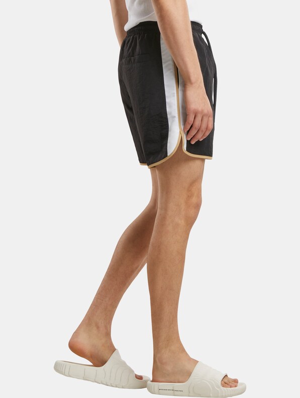 Urban Classics Retro Look Swim Shorts-3
