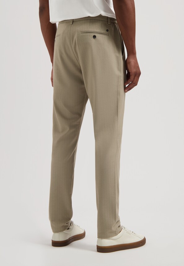 Lancaster Pattern Sweat Pinstripe-1