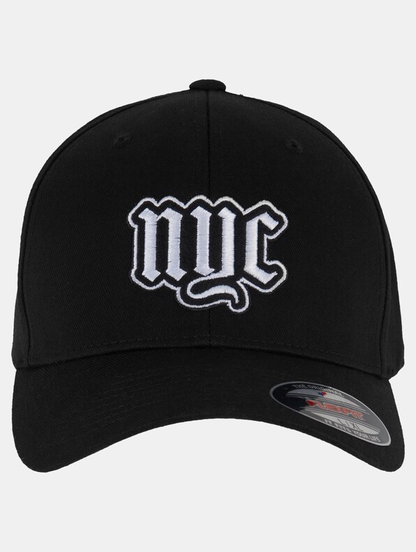 NYC Old English Wording Patch Wooly Combed-1