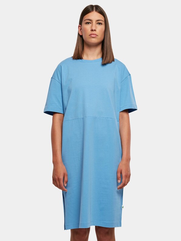 Ladies Organic Oversized Slit Tee-2