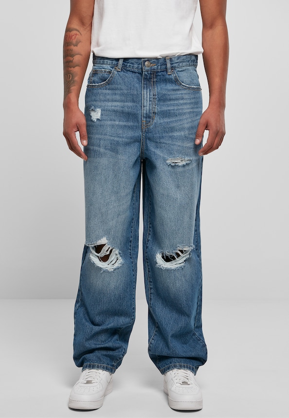 Urban Classics Distressed 90‘s Loose Fit Jeans-5