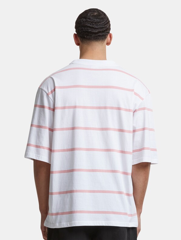 Urban Classics Oversized Sleeve Modern Stripe T-Shirts-1