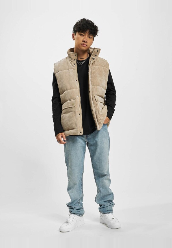 Only & Sons Cash Corduroy Vest-6