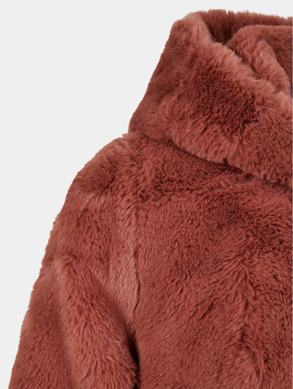 Coat | Girls Hooded DEFSHOP 59337 Teddy |