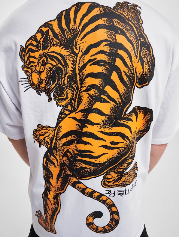 2Y Studios Tiger Oversize T-Shirt-4