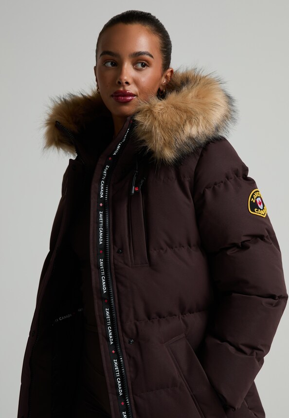W GOSHAWA PUFFER PARKA JACKET-2