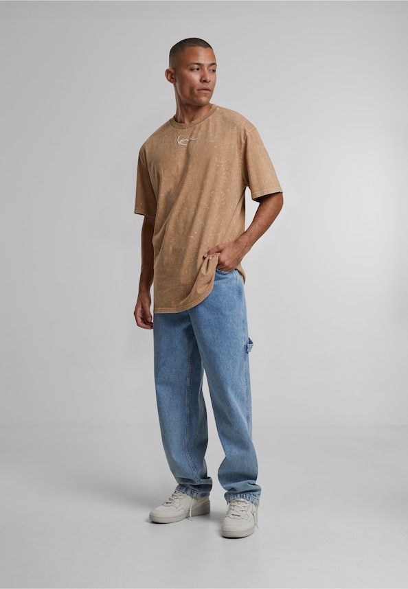 KU242-006-2 Small Signature Washed Print Tee-2