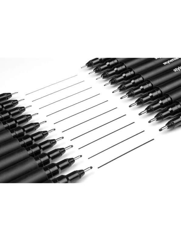 Fineliner 10pcs black-1