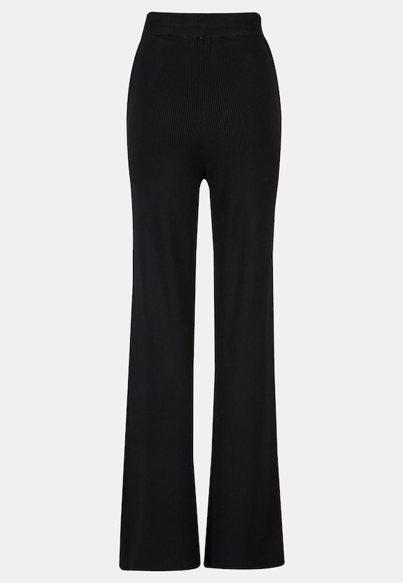 Small Signature Knit Wide Leg-4