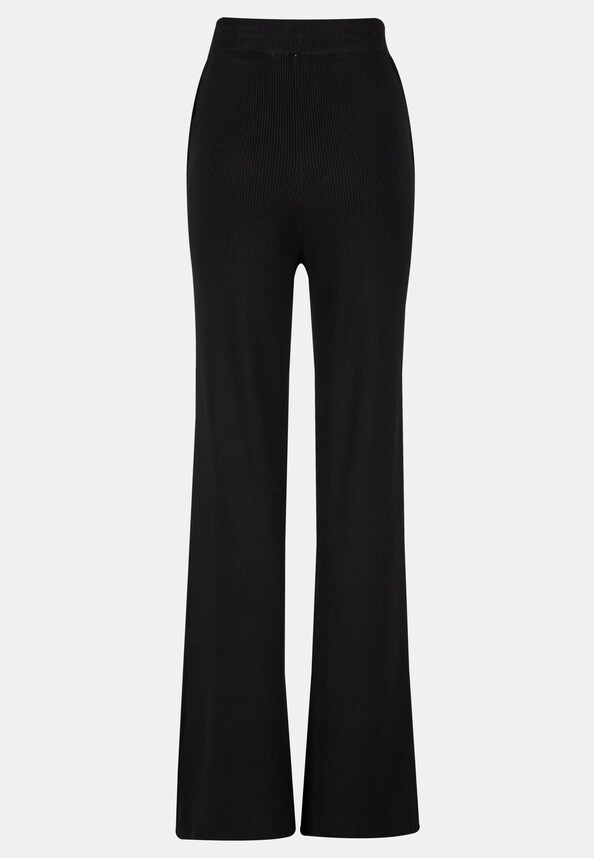 Small Signature Knit Wide Leg-4