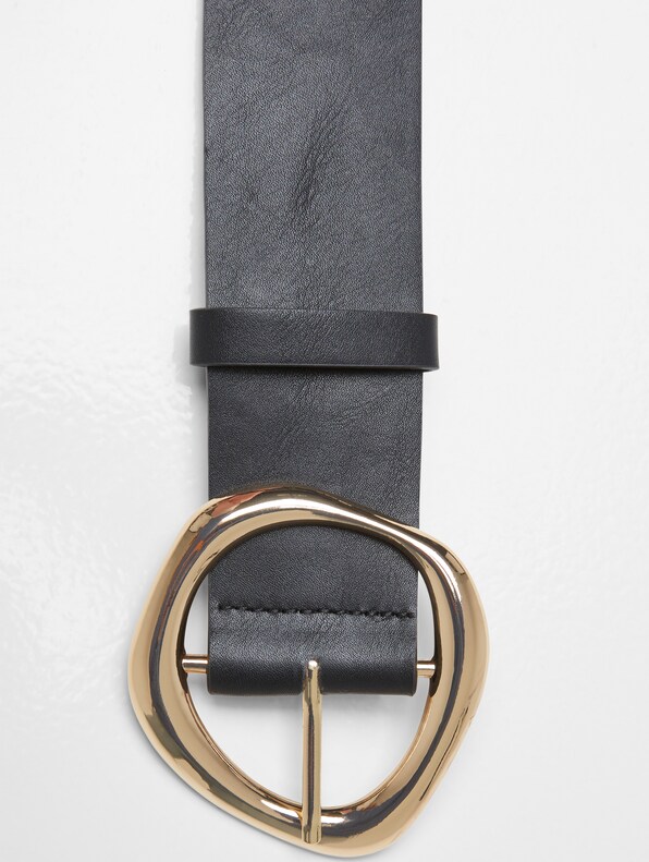 Organic Buckle Shaped Synthetic Leather-1