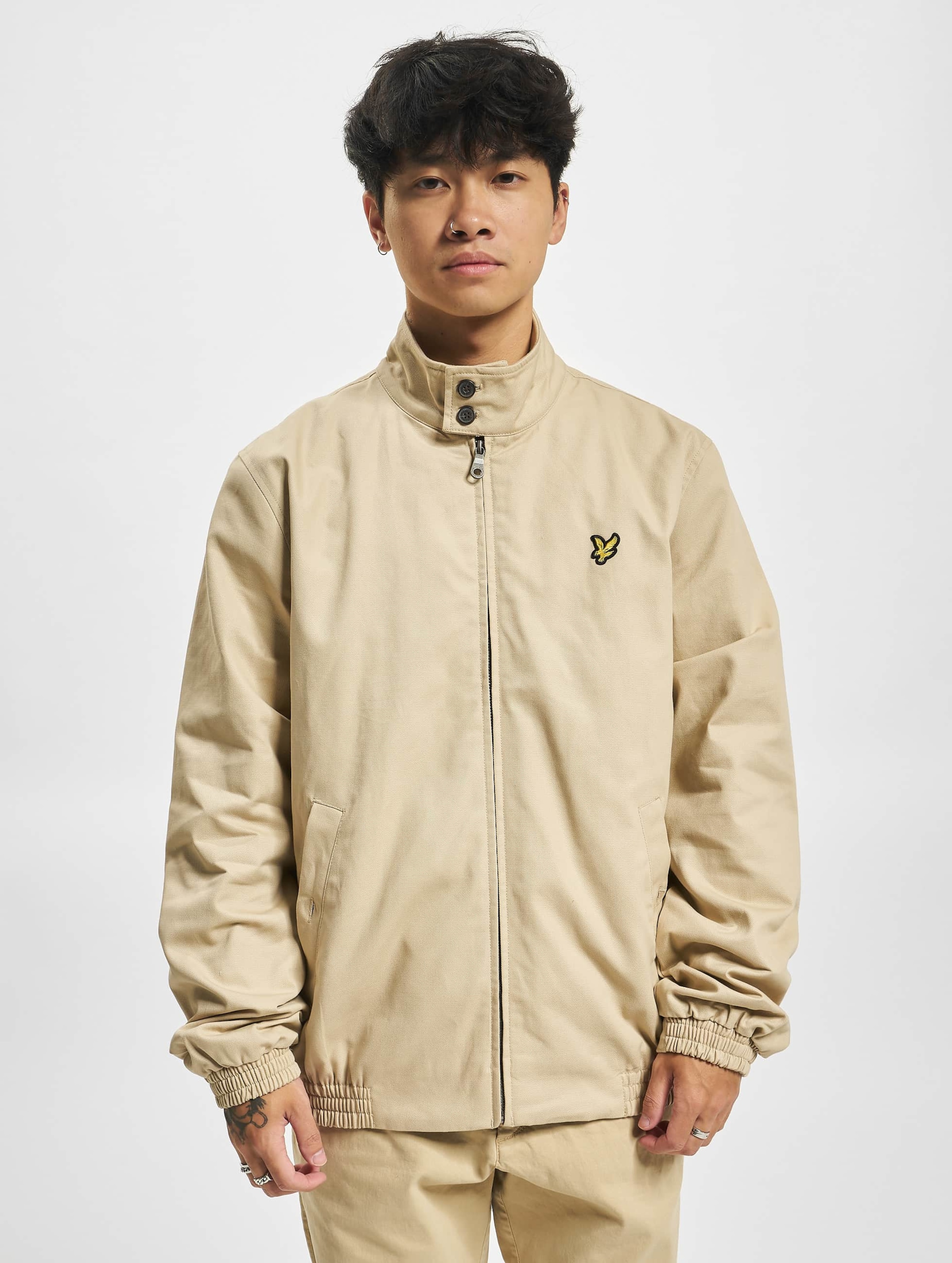 Lyle and scott hot sale beige jacket