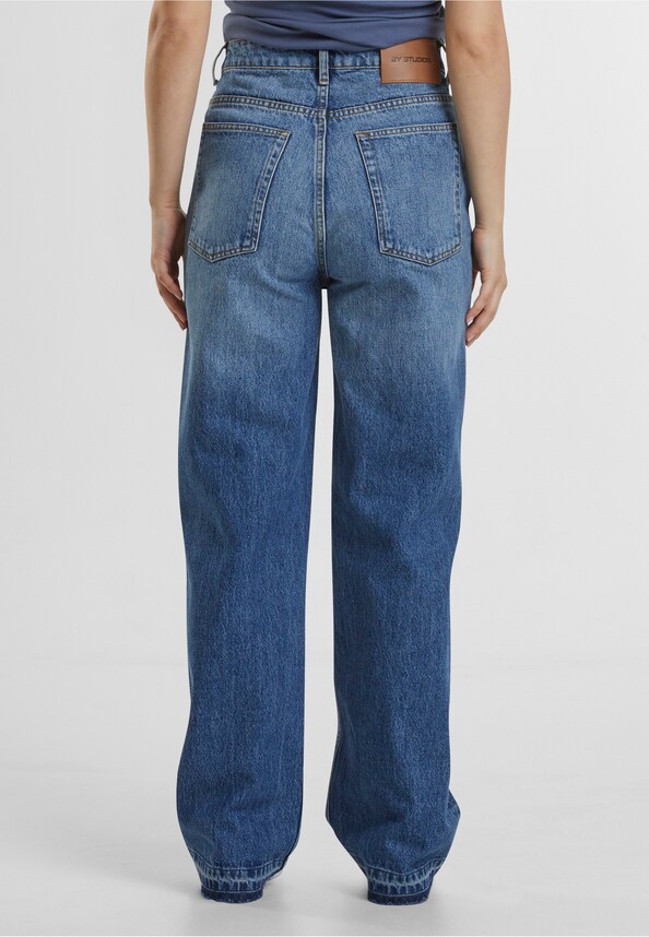 Vulna Open Hem Jeans-1