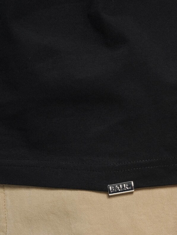 Balr Brand Straight T-Shirt Grey Melange-4