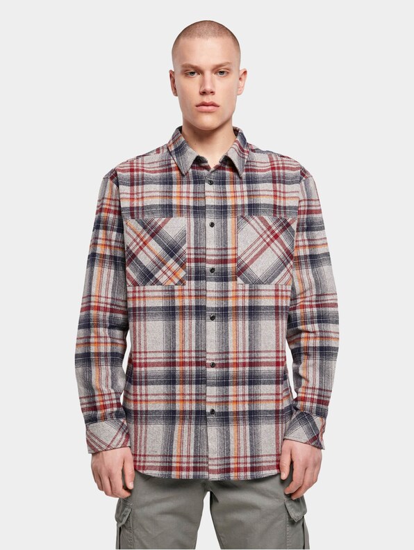 Heavy Curved Oversized Checked-1