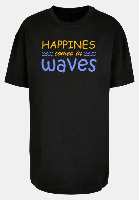 Ladies Summer - Happines comes in waves Oversized Boyfriend-2