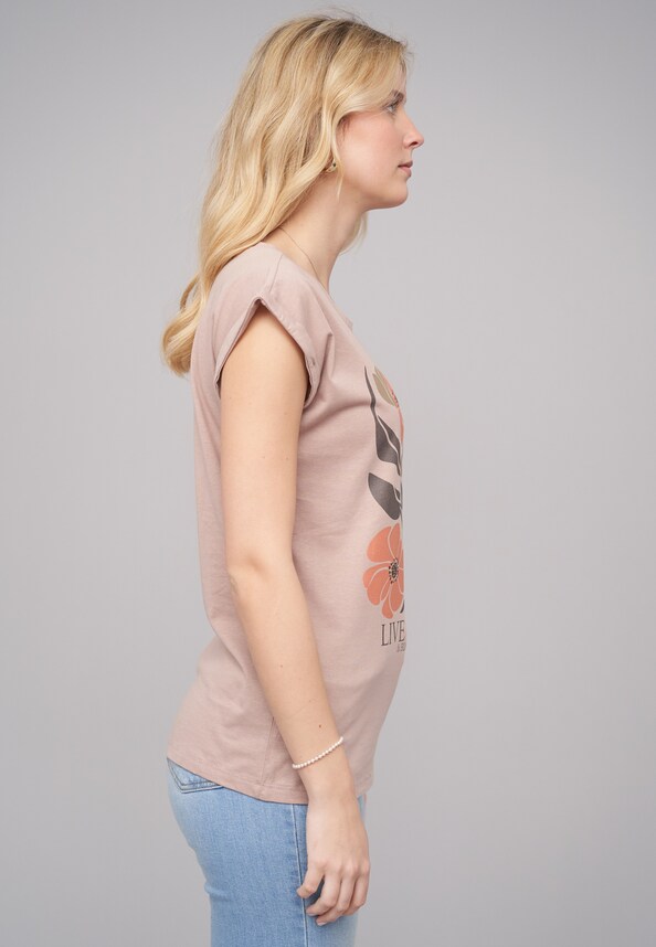 Ladies 77 Live Simple Tee-3