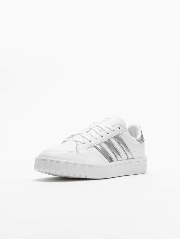 Adidas Team Court Sneakers Ftwr White/Silvern Met./Ftwr-1