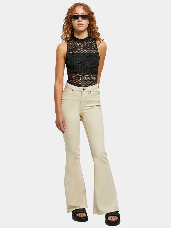 Crochet Jersey Turtleneck-3