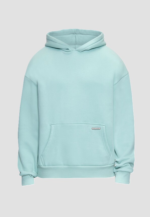 SUPER HEAVY BLANK HOODIE-4