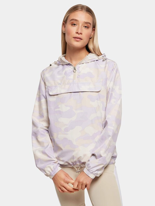 Ladies Camo Pull Over -0
