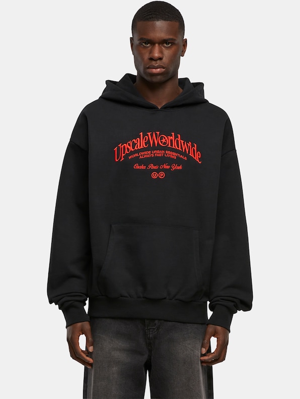 Mister Tee Upscale World Wide Heavy Oversize Hoody-2