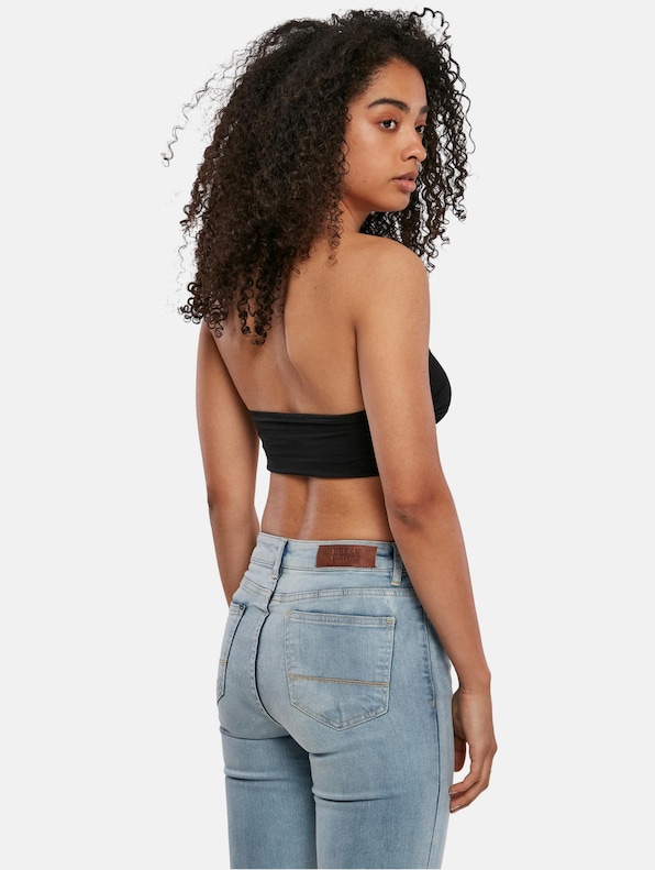 Build Your Brand Ladies Crop Tops-1