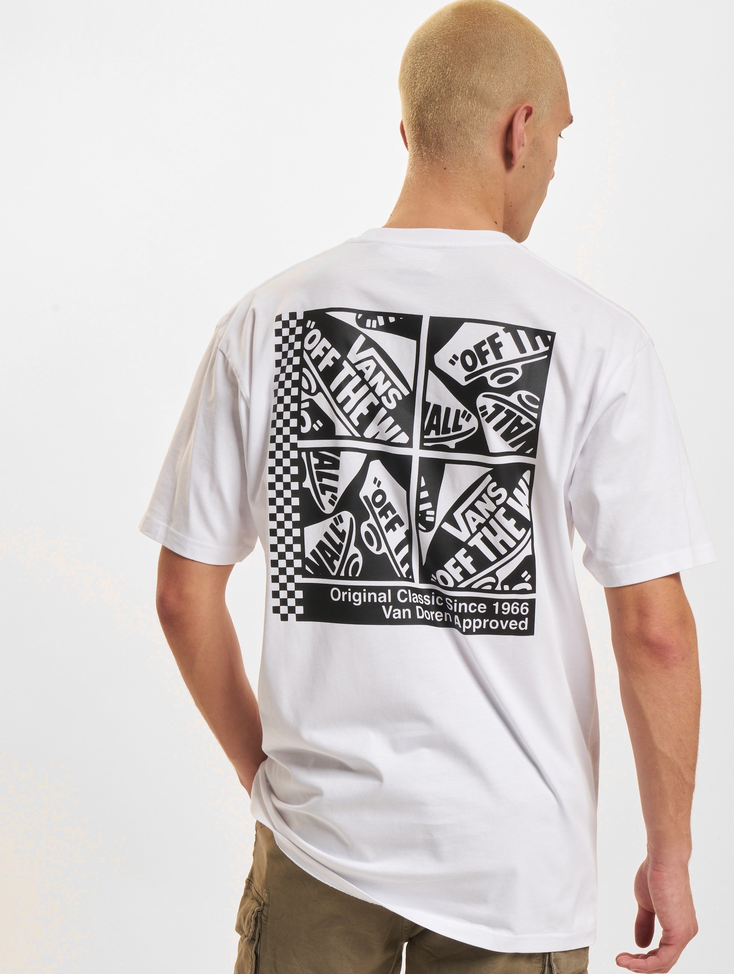 Vans Tech Box T-Shirt Mannen op kleur wit, Maat XXL