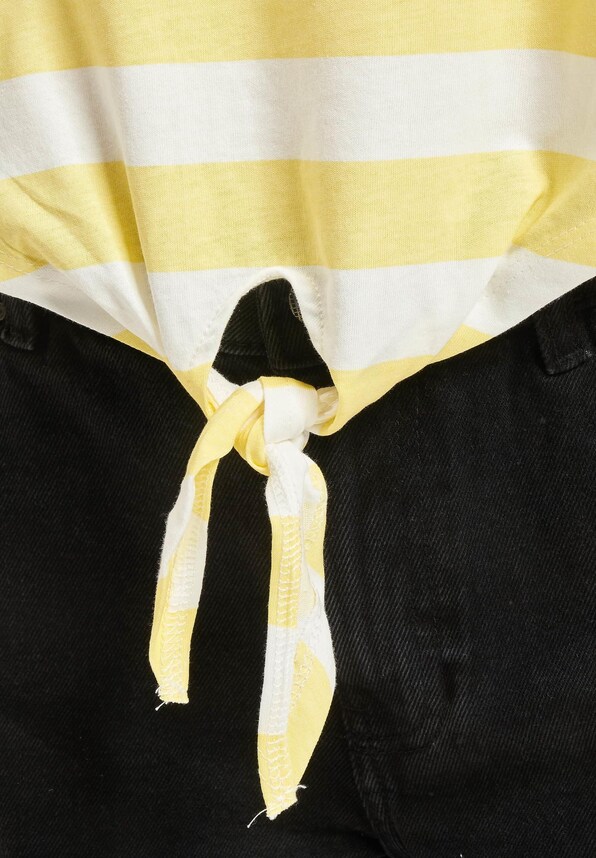 May Cropped Knot Stripe-1