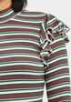 Rib Striped Volant-3
