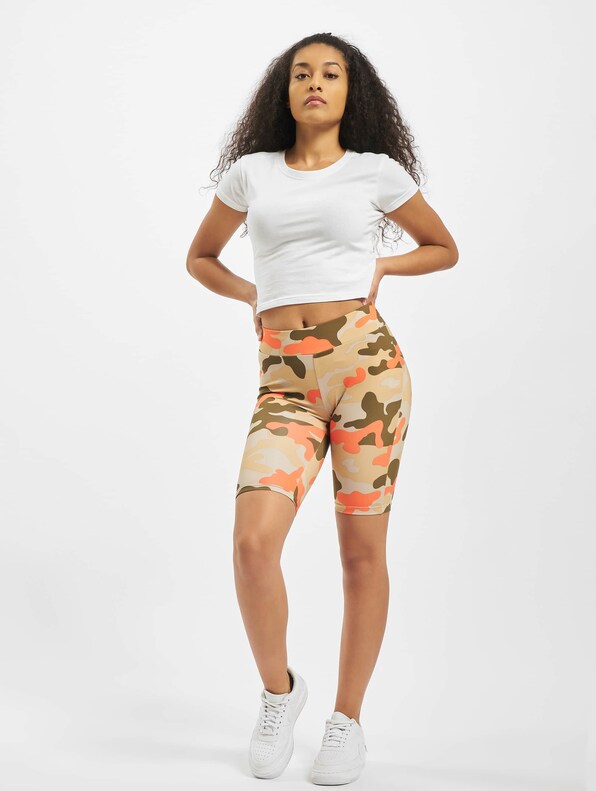 Ladies High Waist Camo Tech Cycle-4