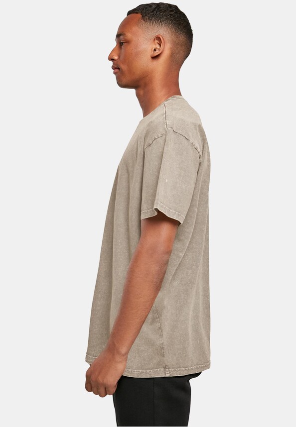 Time to bloom - Acid Washed Heavy Oversized Tee-2