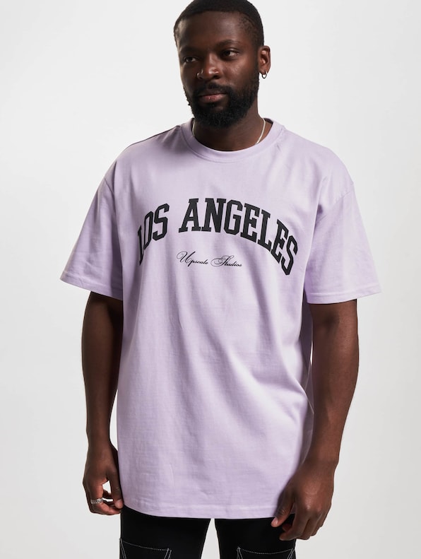 Mister Tee Upscale L.A. College Oversize T-Shirts-0