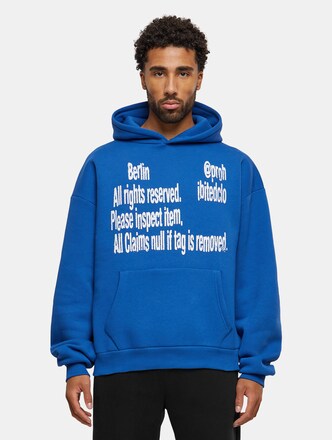 Prohibited Typo Hoodies