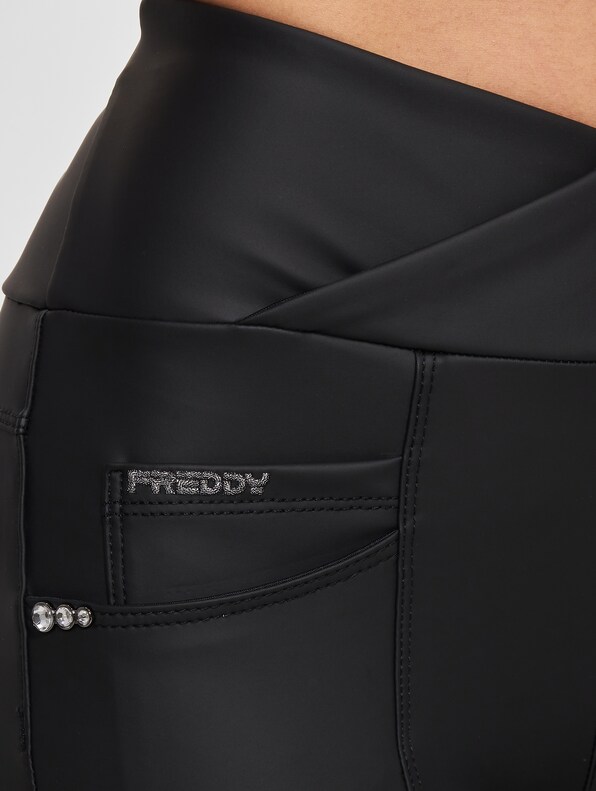 Freddy N.O.W.® Yoga Vegan Leather Comfort Lederhose High High Waist Super Skinny-3