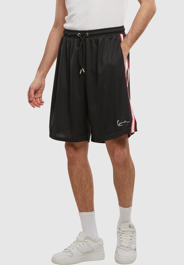 Signature Tape Mesh Shorts-0